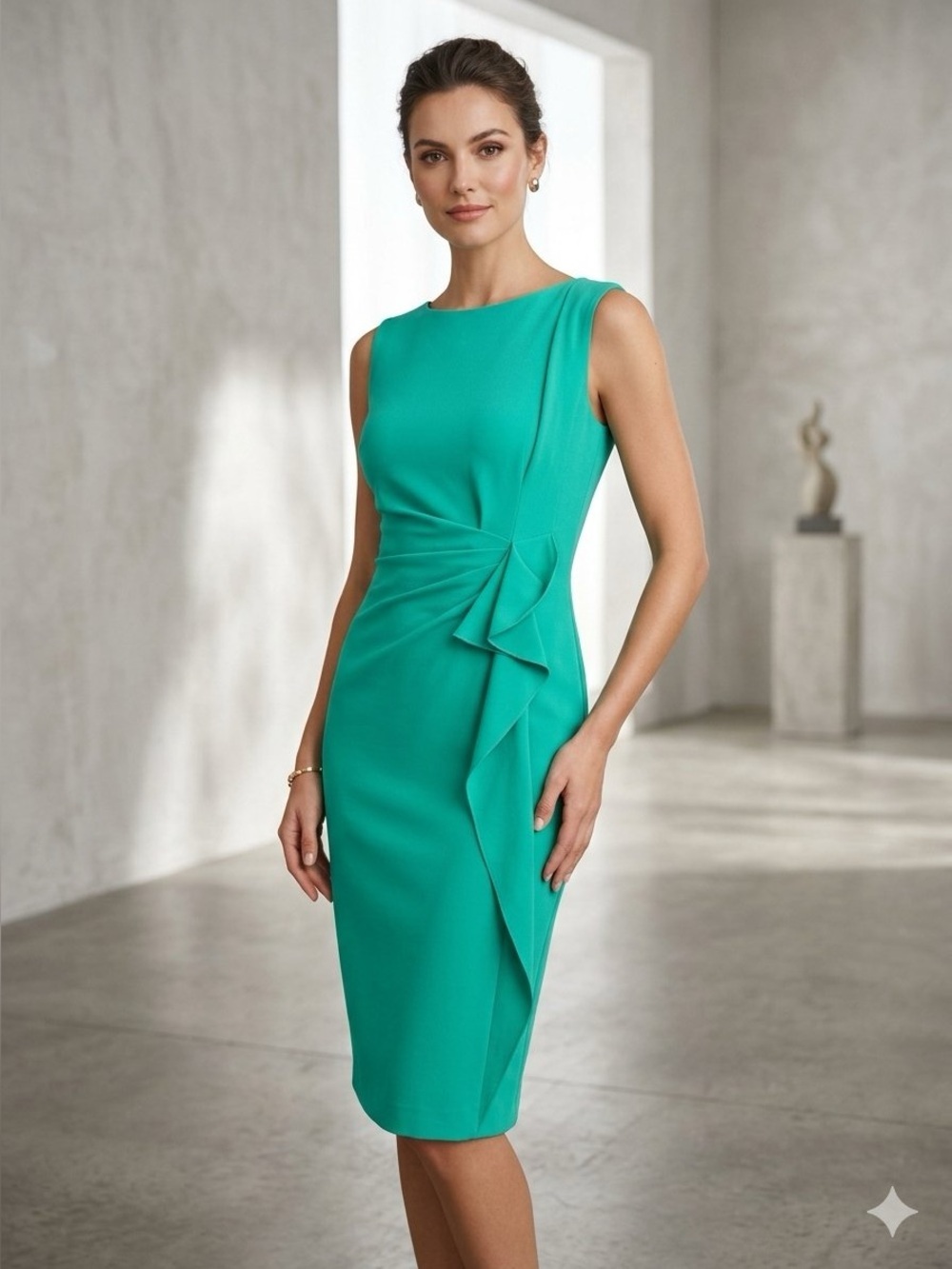 Kobi Halperin • NWT Palm Green Quinn Sheath Dress